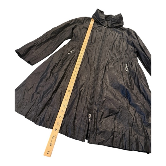 Gerry Weber Black Anorak Women’s 40/US 10 Full Zipper Outdoor Jacket Packable - Picture 8 of 15